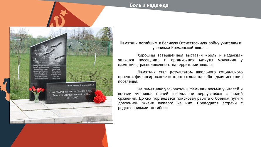 «Боль и надежда»